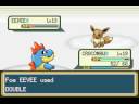 fighting against carlos for the second time. i don't see how he defeated the gym leader, he seems weaker than the gym leader. xd