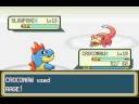 fighting against carlos for the second time. i don't see how he defeated the gym leader, he seems weaker than the gym leader. xd