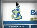 Bed and Breakfast .com website demonstration video