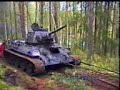 t-34 russian tank recovered from the swamp part3