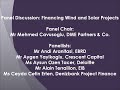 Panel Discussion: How to decide which energy resources are best to invest in