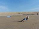 16m North Rhinho landboarding, grabs, 360's and foot outs