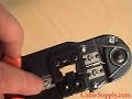 RJ45 Modular Crimp Tool Product Description RJ45 Modular Crimp Tool Product Description