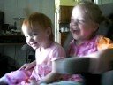 Caroline & Kathryn Laughing