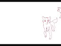 Sketch of a scene for Mitzymoonina opening