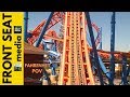 HersheyPark - Ride On Fahrenheit, front seat ride POV! Wow! Hershey Park rollercoaster coaster