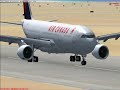 A330 Air Canada Landing in Montreal FSX
