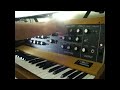 Moog Minimoog sequenced by MFB Step64 \"RetroSound\" Moog Minimoog sequenced by MFB Step64 \"RetroSound\"