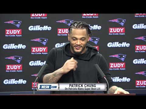 Video: Patrick Chung Thursday press conference, Patriots-Rams Super Bowl LIII