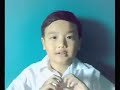 Adam Harith doing his graduation speech Adam Harith doing his graduation speech