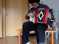 Chopsticks on diatonic accordion