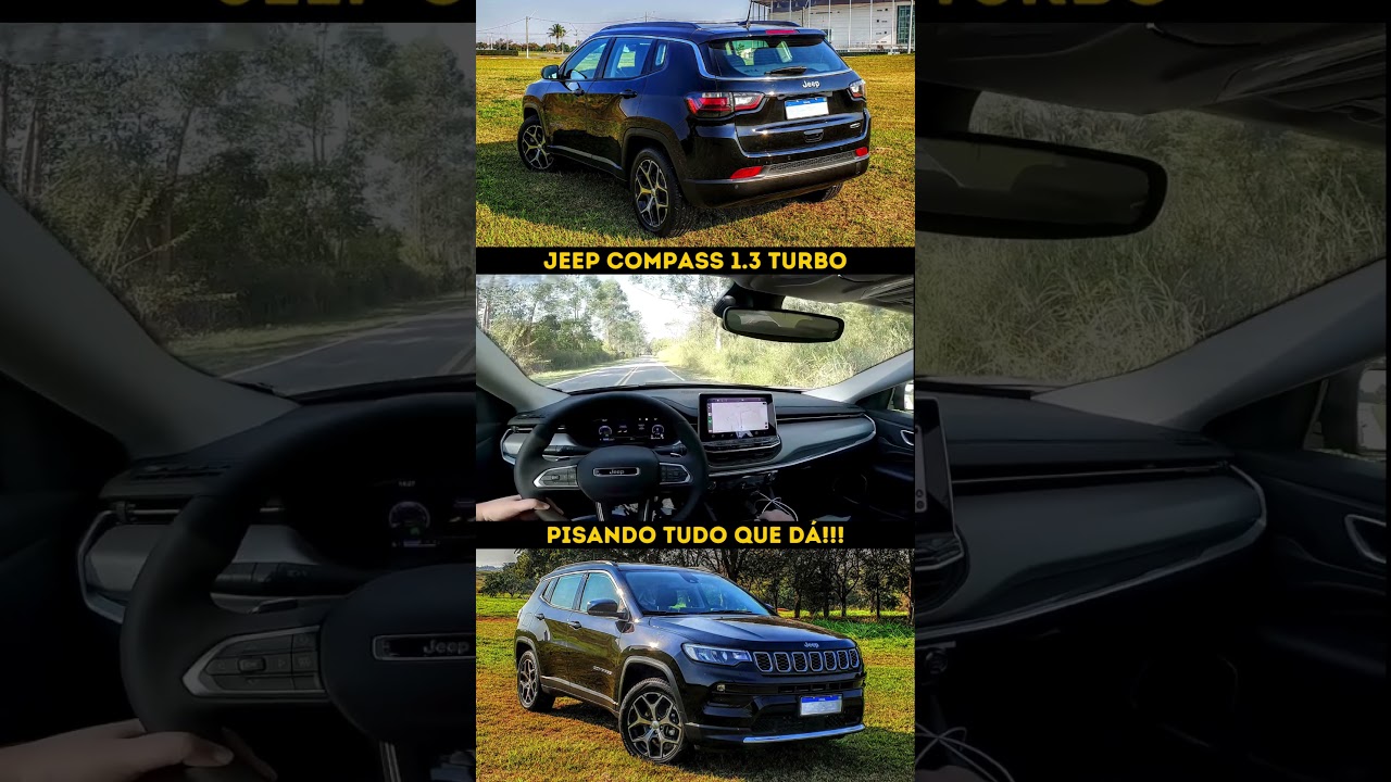 Pisando tudo que dá no Jeep Compass 1.3 turbo!!! #jeep #jeepcompass