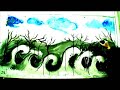 DOUBLE CANVAS -  GATE PAINTING