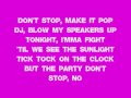 TiK ToK lyrics