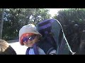 Geo Washes Car with Dad