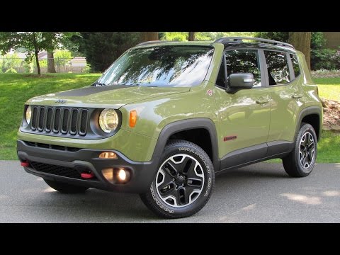 2015 Jeep Renegade Trailhawk Start Up, Road Test, and In Depth Review
