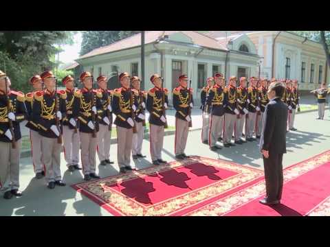 Președintele Timofti a primit scrisorile de acreditare din partea Ambasadorilor Letoniei și Japoniei