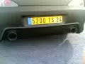 echappement inox 406 coupe