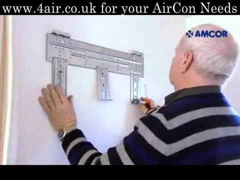 How to Install a Split Air Conditioning Installation Video Guide 1 in Pakistan and india