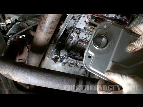 how to change a transmission oil