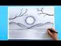 The Best 22 Pencil Art Easy Scenery Drawing