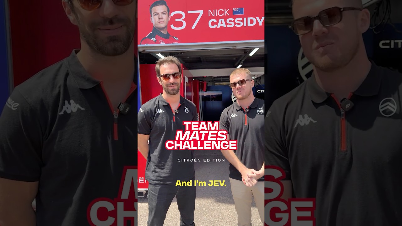 Teammates Challenge Citroën edition! 🏎️
