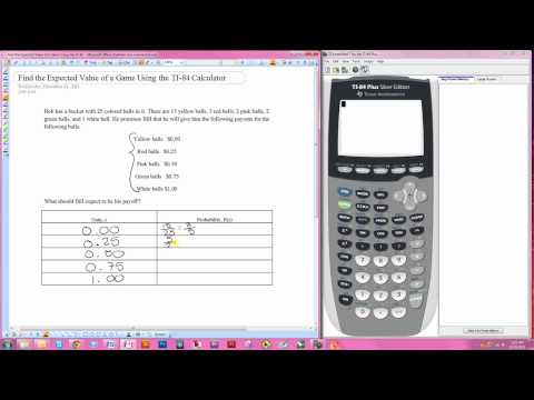how to calculate expected value