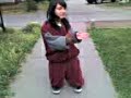 Paula Ruiz bailando cumbia