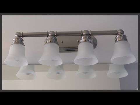 how to fasten vanity to wall