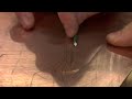 Intaglio Printmaking Tools: Burins : Intaglio Burin Line Variation