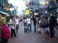 Walking thu koasan rd Bangkok Thailand