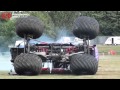 Monster Truck Crash - Slingshot Monster Truck Crashes at Modified Nationals 2011, Peterborough
