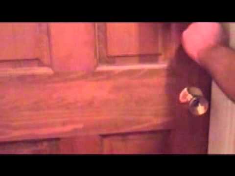 how to lock a door that has no lock