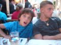 IAN , BRENDAN AND JONAH AT FEAST OF SAN GENARO