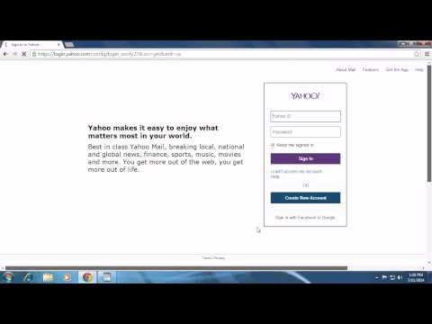 how to sign up to yahoo