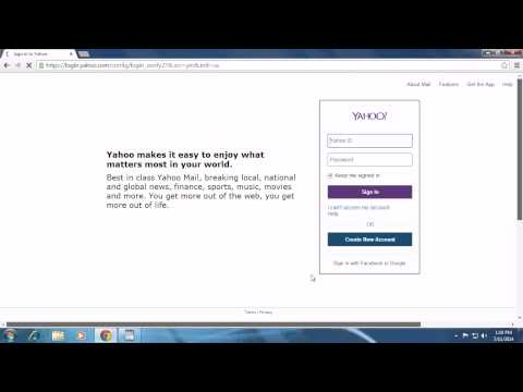 how to sign up for yahoo