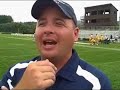 St. Anselm football coach Patrick Murphy, Plymouth State coach Paul Castonia St. Anselm football coach Patrick Murphy, Plymouth State coach Paul Castonia