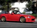 s2000 Invidia Dual Exhaust  on advan rg\