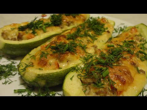 Рецепт запеченные кабачки в духовке