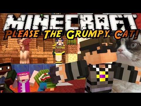 Minecraft Mini-Game : PLEASE THE GRUMPY CAT 2!