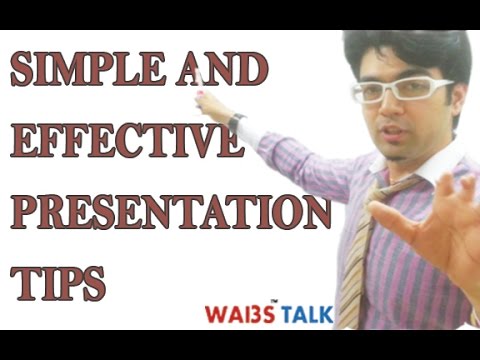 how to improve presentation skills