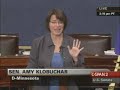 Sen Klobuchar *Oil Should Not Be Over 55$ Dollars A Barrel!