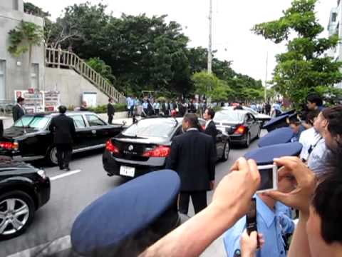 鳩山総理 沖縄訪問 対馬丸記念館 2010.05.23 ②