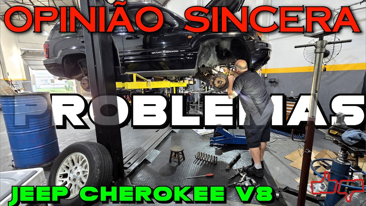 É fácil CONSERTAR carro de TRILHA? Jeep Grand Cherokee V8 4.7: manutenção mecânica, preço, custo