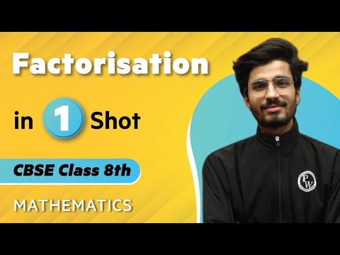 Factorization in One Shot | Maths - Class 8th | Umang | Physics Wallah