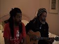lloyd brown and friend tatta jamming an accoustic vibe prior to lloyd's concerts in birmingham 3rd/4th november 2006
