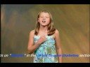Danielle Singing for A Cure