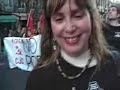 La manifestacion estuvo plagada por nuestros carteles que leian 