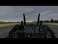 F4AF F-16 ILS Landing with TIR