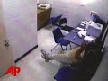 Raw Video:  Man Drinks 'Wite-Out' at Booking